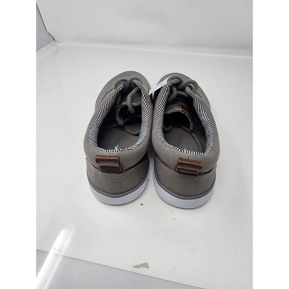 Goodfellow & Co Mens Brady Sneakers Gray Canvas Casual Lace Up Size 7